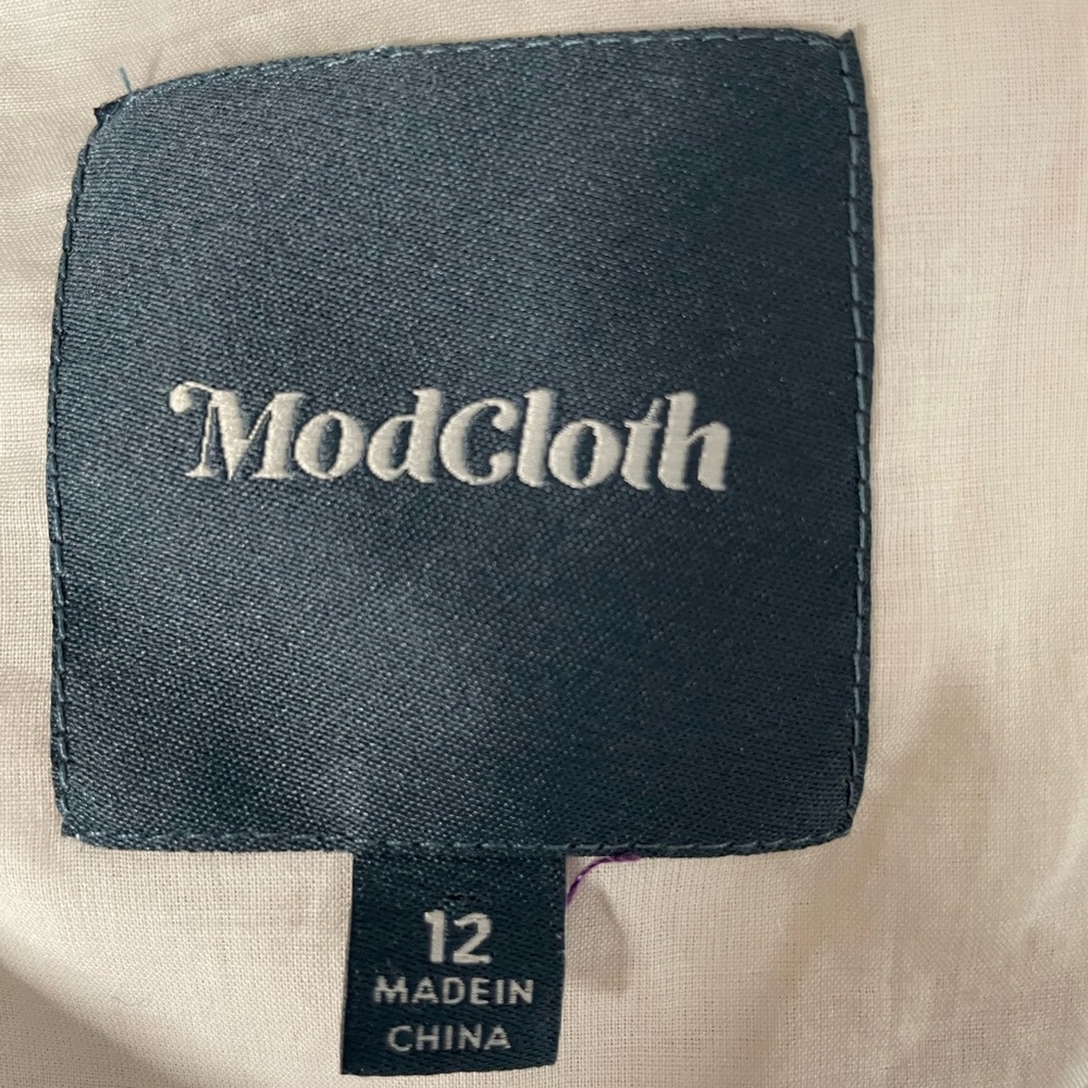 ModCloth_White Button-Front Spaghetti Strap Mixi Dress_12 - Picture 7 of 8